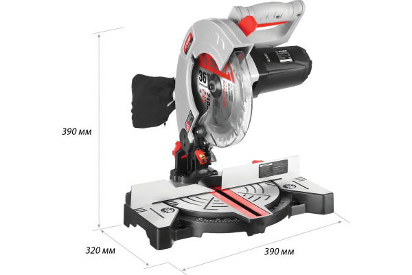 Торцовочная пила ЗУБР ЗПТ-210-1400 Л - купить в интернет-магазине OZON ...