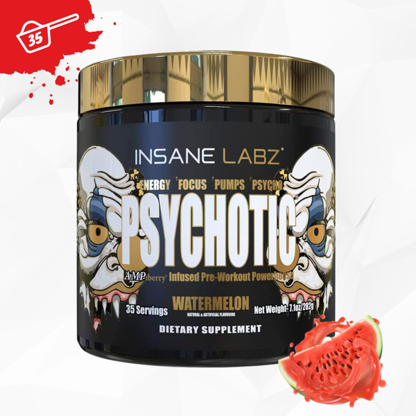 Предтреник Psychotic Gold Психотик Insane Labz (Арбуз) - купить с ...