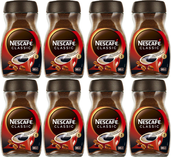 Кофе Nescafe Classic натуральный растворимый порошкообразный с ...
