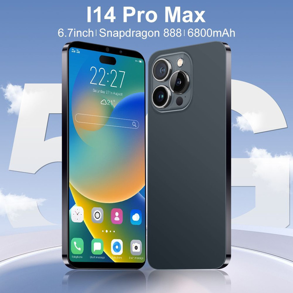 Мобильный телефон i14 Pro max, черный - купить по выгодной цене в ...