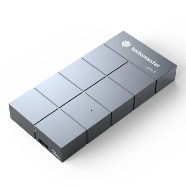 Корпус (внешний бокс) Yottamaster NVMe SSD M.2 USB4 (Thunderbolt 3 ...
