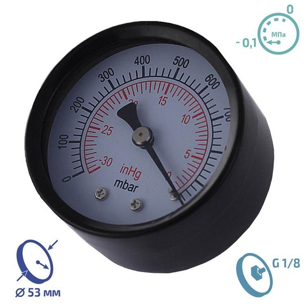 Вакуумметр для вакуумного насоса МЕГЕОН 98030L - купить в интернет ...