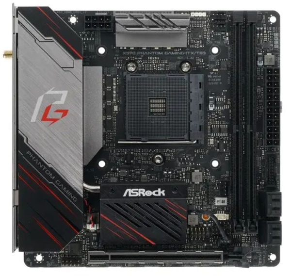 Материнская плата ASRock X570 Phantom Gaming-ITX/TB3 купить по низкой ...
