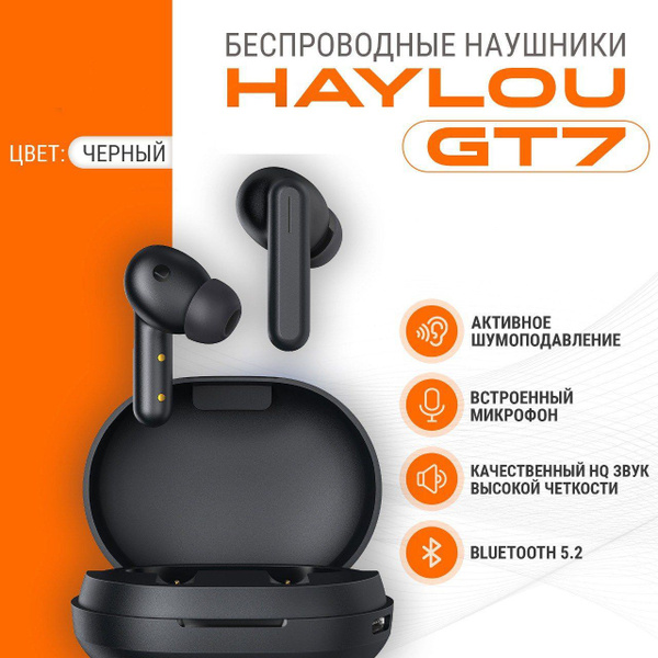 Наушники Вкладыши Haylou GT 7. - купить по доступным ценам в интернет ...