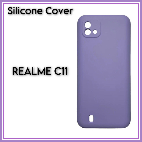 Силиконовый чехол накладка на телефон realme C11 (2021) защитный ...