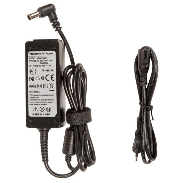 Блок питания для монитора и телевизора LCD 12V 3A 36W 6.5x4.4 мм ...