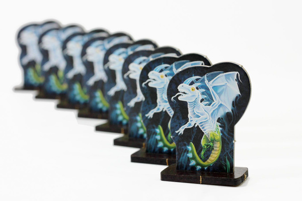 Картонные фигурки на подставках "Астральный дракон" к игре Эволюция ...