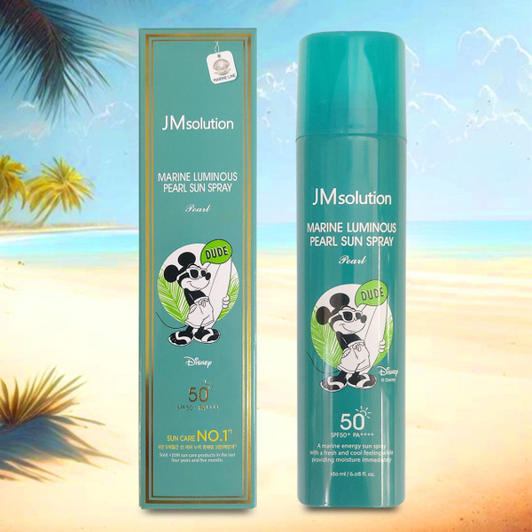 JMSOLUTION Солнцезащитный спрей с жемчугом SPF50+ 180 мл - купить с ...