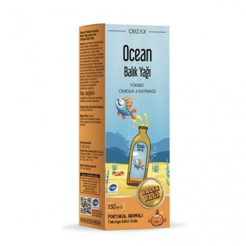 Orzax Сироп Омега 3 для детей Omega3 - купить с доставкой по выгодным ...