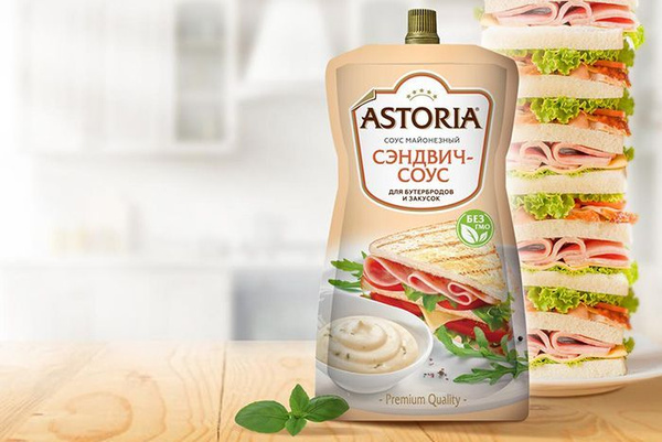 Соус майонезный Astoria Сэндвич-Соус, 200 гр купить на OZON по низкой ...