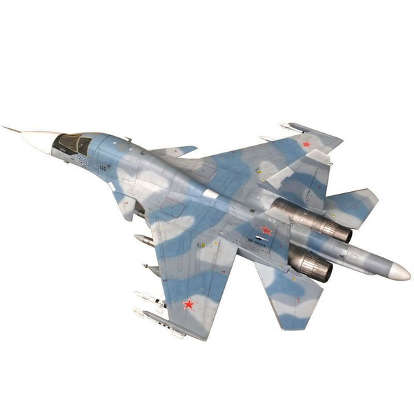 Военная модель российского истребителя-бомбардировщика СУ-34, модель ...
