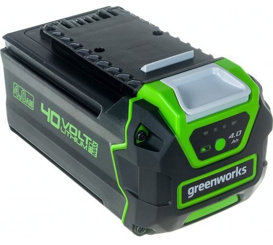  Greenworks G40B4, 40v, li-ion, 4 Ач (2927007) -  с .