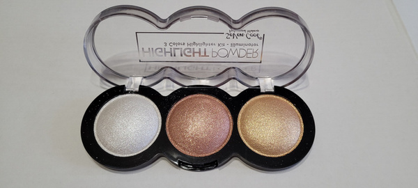 Хайлайтер для лица SeVen Cool / палетка теней 3 цвета - купить с ...