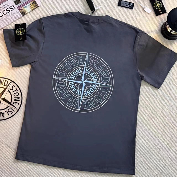 Футболка Stone Island, размер 48, цвет серый - купить по выгодной цене ...