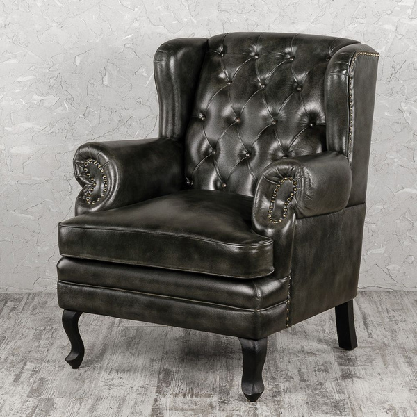 Кресло Ричмонд, 1 шт., 80х75х100 см, Натуральная кожа купить c ...