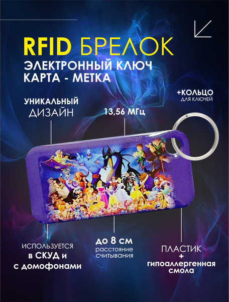 RFID магнитный ключ-карта-метка-брелок - купить по выгодным ценам в ...
