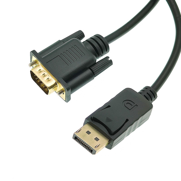 Кабель VGA (D-Sub), DisplayPort Кабель DisplayPort (DP)-VGA 1-метр ...