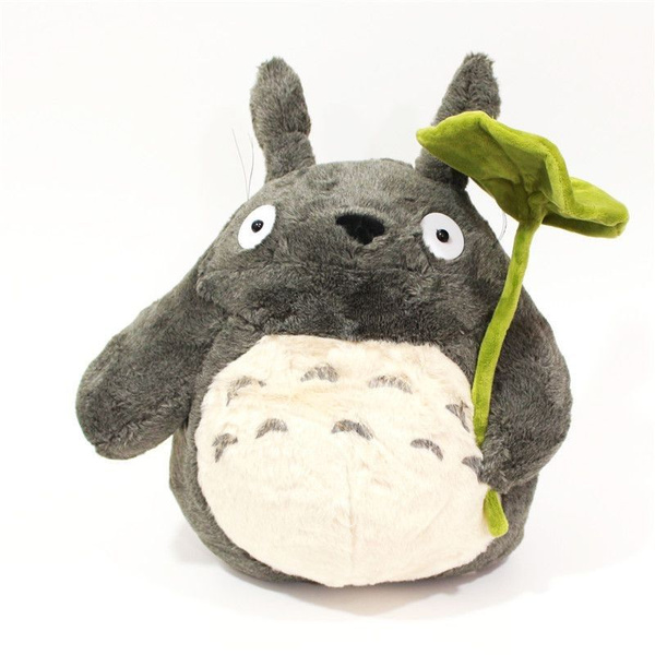 Мягкая игрушка Тоторо с листочком - Tonari no Totoro 35 см. купить на ...