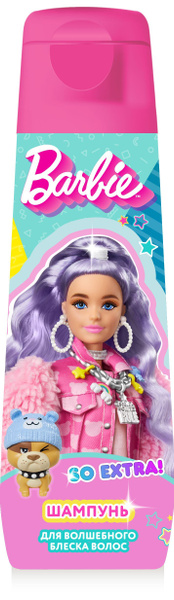 Barbie Extra Шампунь для волшебного блеска волос детский 250мл - купить ...