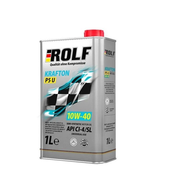 Масло моторное ROLF 10W-40 Полусинтетическое - купить в интернет ...