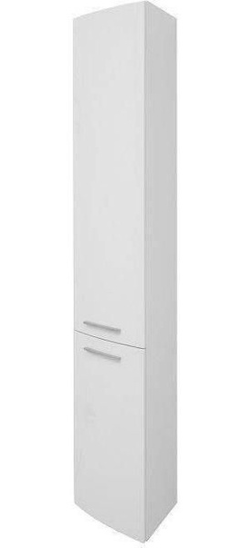 Шкаф-пенал угловой для ванной De Aqua Тока5 35 L белый - купить с ...