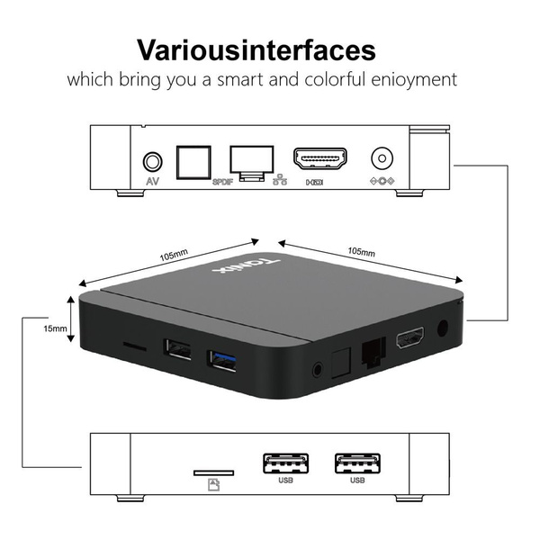 Tanix W2 PRO. Смарт ТВ приставка для телевизора с прошивкой SlimBox ATV ...