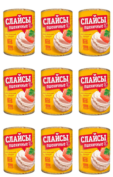 Продукт Алтая Хлебные слайсы, Пшеничные, 90 гр, 9 шт/ - купить с ...