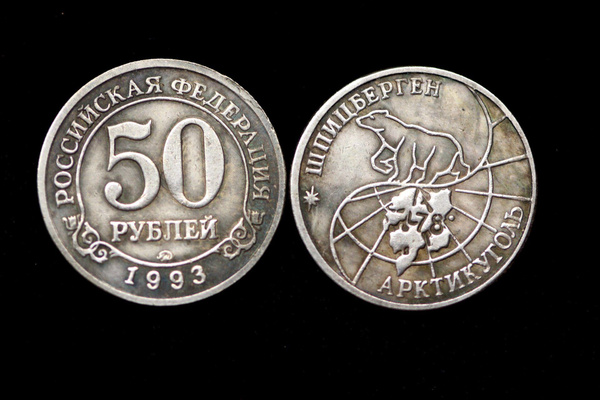 50 рублей 1993 года Шпицберген - купить в интернет-магазине OZON с ...
