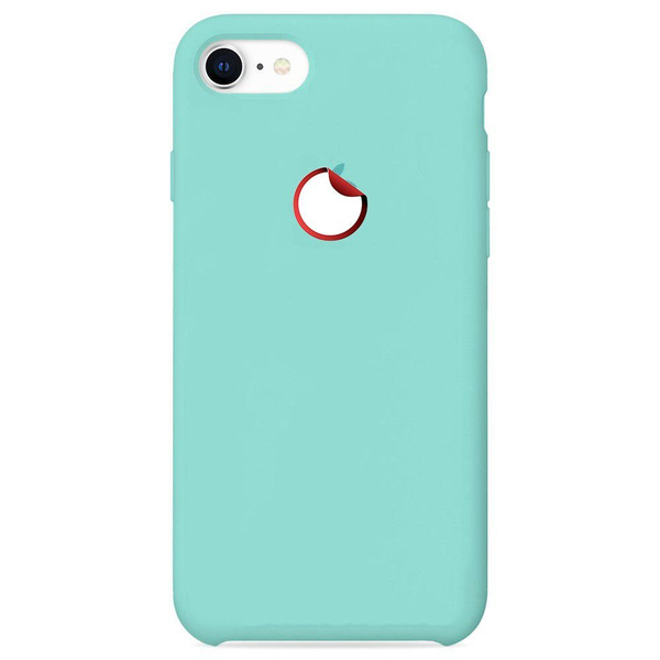 Силиконовый чехол для смартфона Silicone Case на iPhone SE 2022 с ...