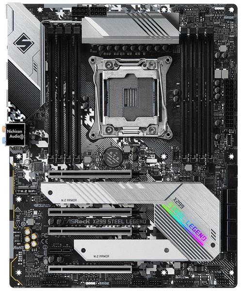 Материнская плата ASRock X299 STEEL LEGEND купить по низкой цене с ...