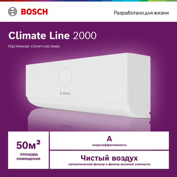 Кондиционер BOSCH Climate Line 2000, модель W 53 купить c доставкой на ...