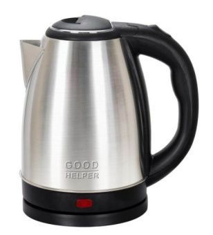 Купить электрический чайник GoodHelper KS 18B02 металл/черный, Металл ...