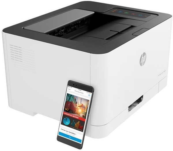 Принтер HP лазерный Color LaserJet Laser 150a (4ZB94A) A4 белый купить ...
