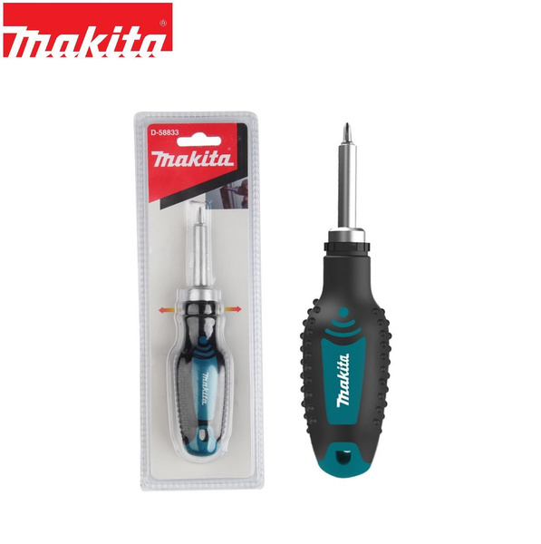 Отвертка реверсивная MAKITA + бита PH2 (D-58833) - купить в интернет ...