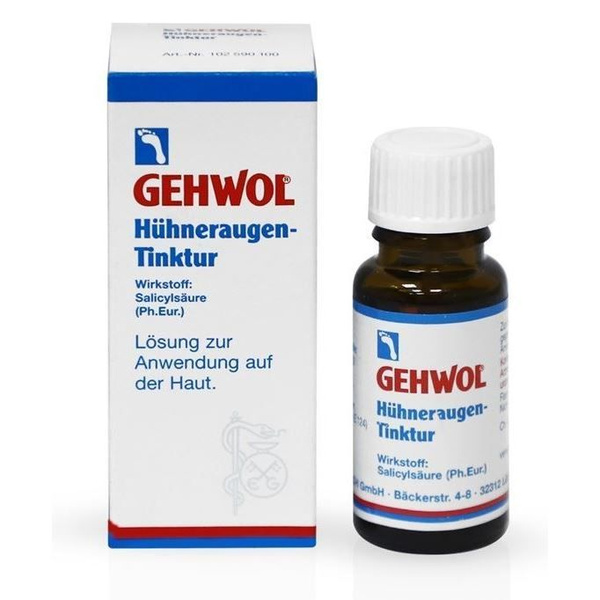 Gehwol Мозольная настойка для удаления огрубевшей кожи и мозолей ...