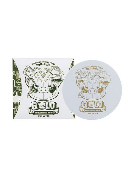 Гидрогелевые патчи Elizavecca Milky Piggy Hell-Pore Gold Hyaluronic ...
