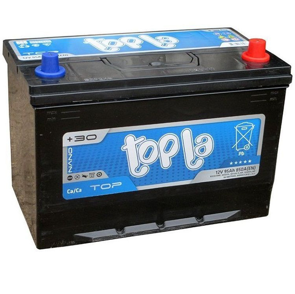 Аккумулятор автомобильный Topla Top sealed JIS 100.0_Обратная (-/+)_95 ...