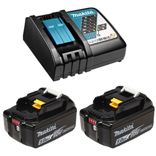 Набор Makita BL1850B - 2 шт + DC18RC без коробки купить на OZON по ...