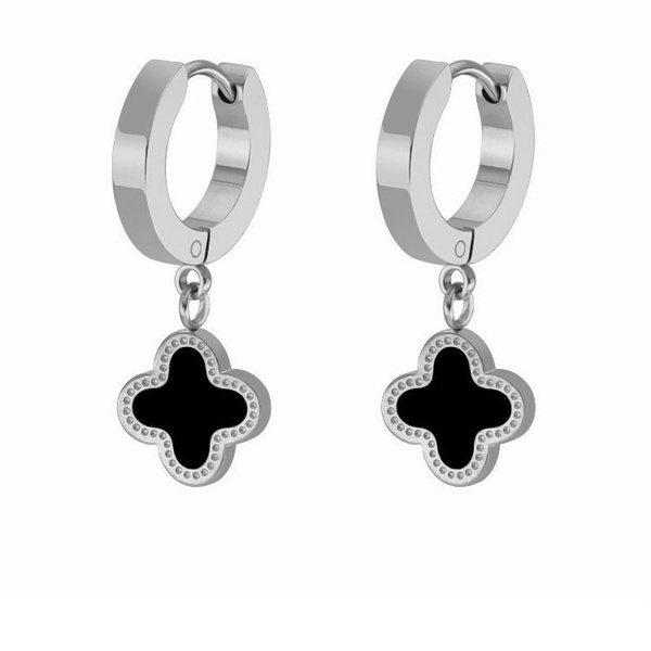 Серьги женские Stainless steel под серебро. - купить с доставкой по ...