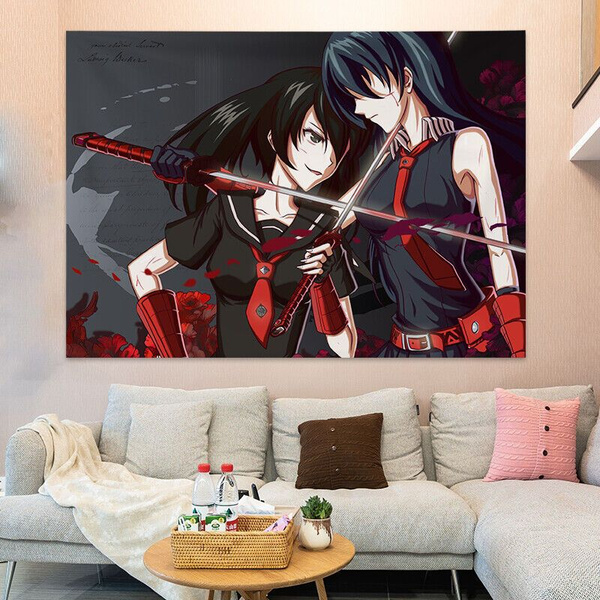 Гобелен аниме Убийца Акаме японское - купить по низкой цене в интернет ...