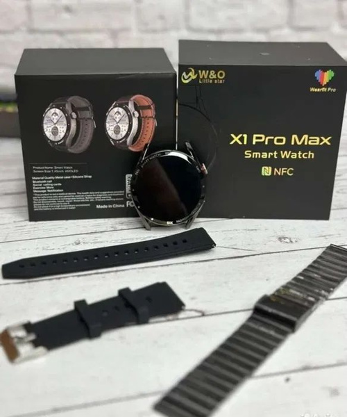 Купить смарт-часы W&O X1 PRO MAX, экран 1.8" - купить по низким ценам в ...