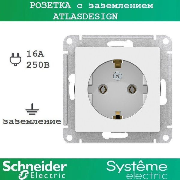 Тв розетка шнайдер атлас дизайн