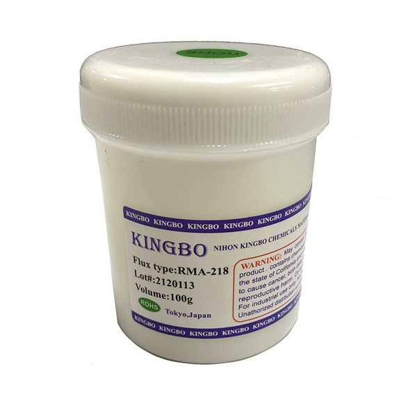 Флюс для пайки KINGBO RMA-218 безотмывочный 100г - купить с доставкой ...