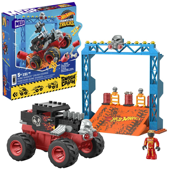 Конструктор Хот вилс, Монстр трак Hot Wheels, игрушка для мальчиков ...