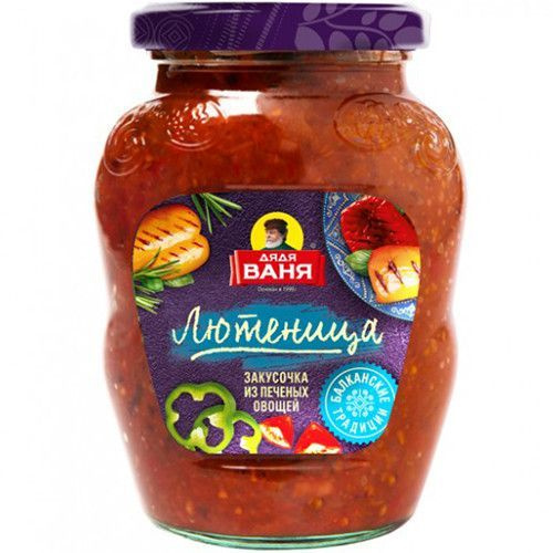 Закусочка Дядя Ваня Лютеница, 370 г - купить с доставкой по выгодным ...