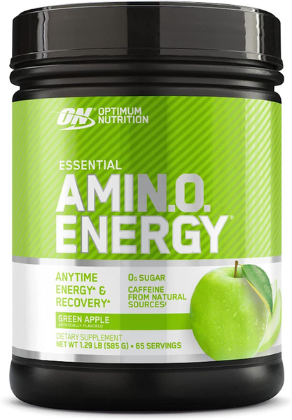 Аминокислоты OPTIMUM NUTRITION Essential Amino Energy 585 г, Зеленое ...