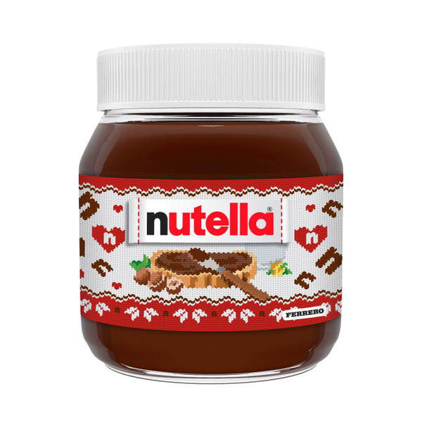 Ореховая паста Nutella, с добавлением какао, 350 г - купить с доставкой ...