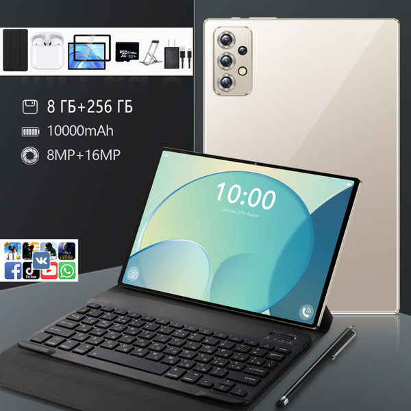 Купить планшет Mi Red Pad 6 Поддержка русского языка, 12 ГБ+512 ГБ, GPS ...