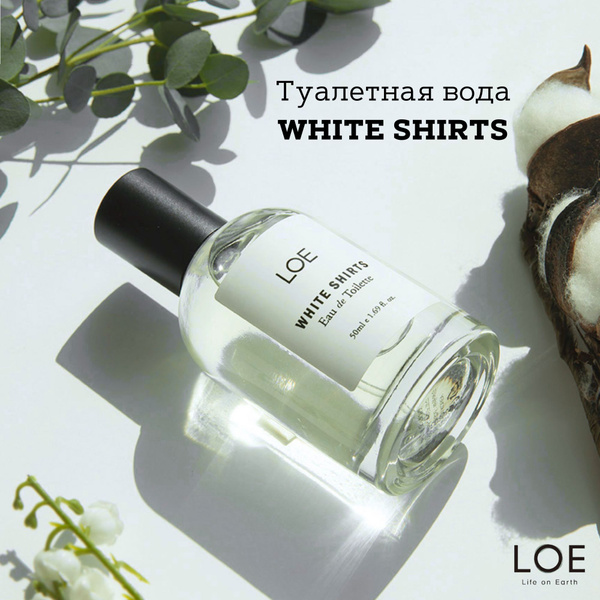 LOE Life on Earth LOE WHITE SHIRTS Туалетная вода 50 мл (1215992249)