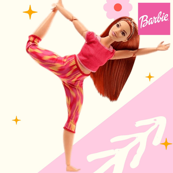 Кукла Barbie Безграничные движения - Йога GXF07 купить на OZON по ...